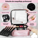 Maletin Organizador de Maquillaje con Espejo Luz Led