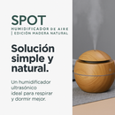 🌿 SPOT HUMIDIFICADOR DE AIRE | EDICIÓN MADERA NATURAL
