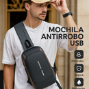 SmartShield® - Mochila Urbana Antirrobo con Puerto USB