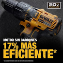 Kit Taladro Inalámbrico DeWALT Premium con 2 Baterías, Accesorios y Maleta Profesional