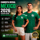 Camiseta Oficial de México® 2026 – Edición Diseño Azteca Exclusivo | Calidad Premium + Pago Contra Entrega
