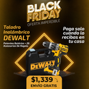 Kit Taladro Inalámbrico DeWALT Premium con 2 Baterías, Accesorios y Maleta Profesional