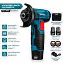 🔥 Mini Amoladora Makita 12V Inalámbrica + 2 Baterías | Potencia Profesional para Corte y Pulido