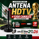 Antena Digital 4K Magnética | +1200 Canales Sin Pagar Mensualidades [Copa Mundial, ESPN, HBO+, Canales para Adultos (+18) y mucho más] 📺🔥