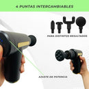 ZenGun™ Plus — Pistola Masajeadora Portátil Recargable