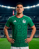 Camiseta Oficial de México® 2026 – Edición Diseño Azteca Exclusivo | Calidad Premium + Pago Contra Entrega