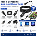 InspectCam Pro™ – Cámara Endoscópica Flexible 5M