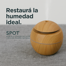 🌿 SPOT HUMIDIFICADOR DE AIRE | EDICIÓN MADERA NATURAL