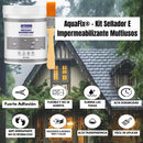 💦 AquaFix® - Kit Sellador E Impermeabilizante Multiusos ⭐   (1.2kg de producto + 4 brochas)