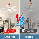 LumiVento™ | Sin Cables, Sin Esfuerzo, Sin Calor
