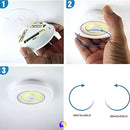 SET DE 3 LUCES LED A CONTROL REMOTO + Pilas de Regalo🎁🎁