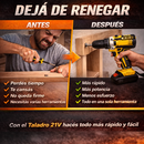 Taladro Inalambrico Industrial  -- 2 baterías + maletín + accesorios